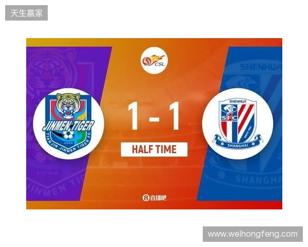半场-谢蒂内点射打入津门虎赛季首球 朱辰杰扳平 津门虎暂1-1申花 半场-谢蒂内点射打入津门虎赛季首球 朱辰杰扳平 津门虎暂1-1申花